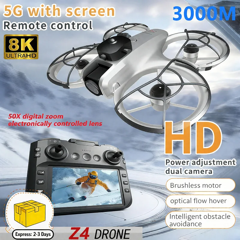 Drone Pro Rc Ufo - Neue MINI Z4 Drohne 4K Professionell