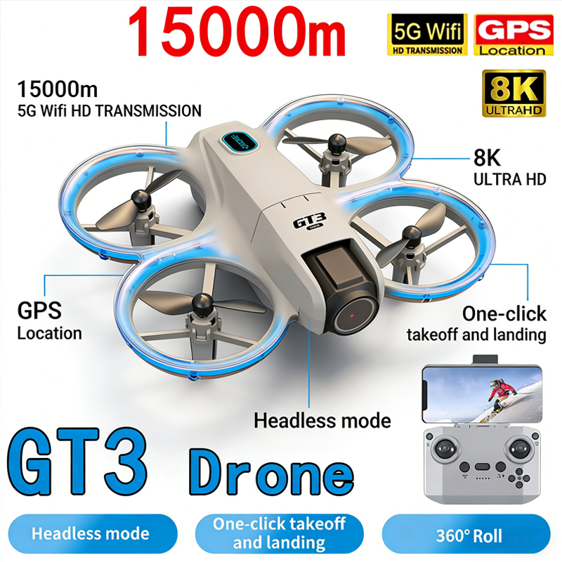 Drone Pro Rc Ufo - Neue GT3 MAX Drohne 8K HD