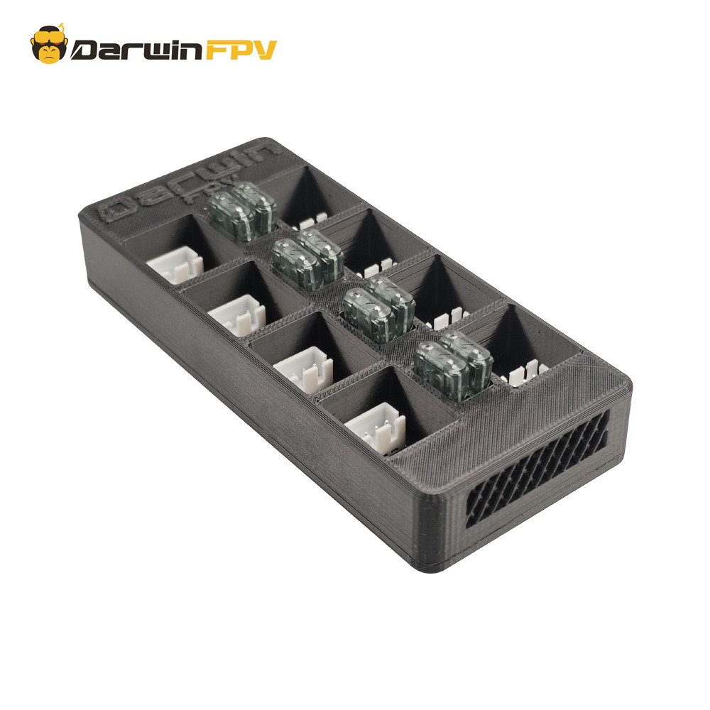 Lipo Parallel Charging Board - Darwin FPV ONE-LINK Parallel-Ladeboard, Ein-zu-Acht-Parallel-Ladung, Geeignet