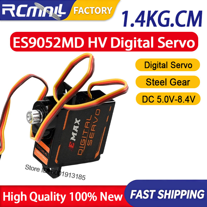Drone Rc Setup - HV Digital Servo 5,8g Metallgetriebe Hochspannungs-Servomotor