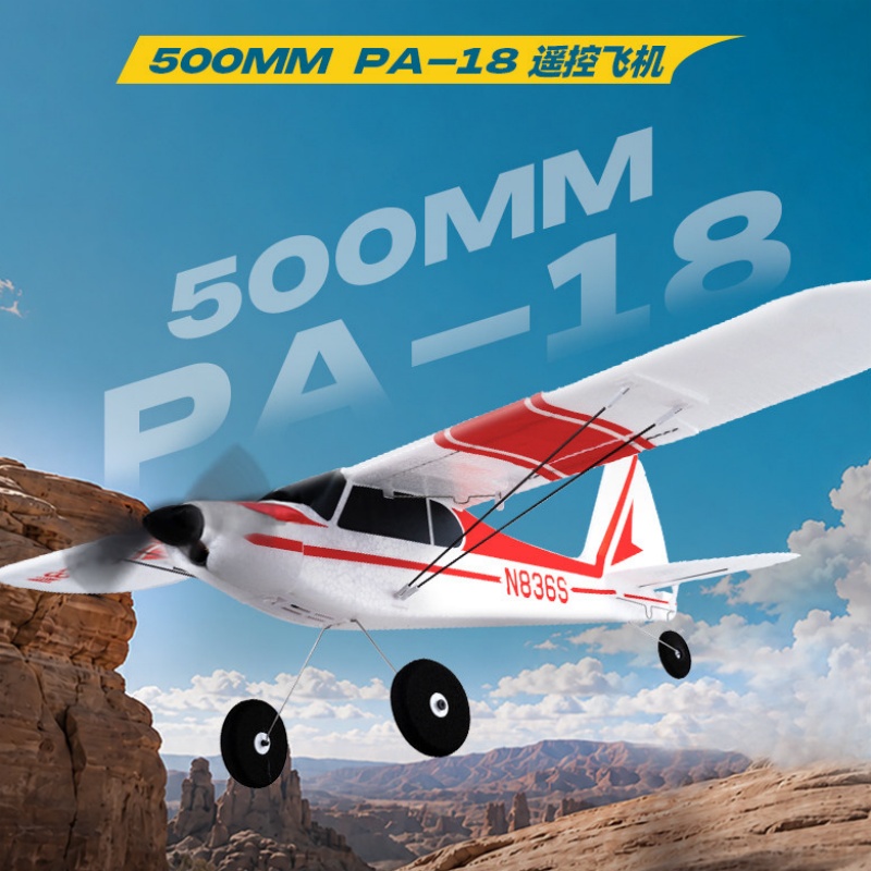 Rc Wing Glider - Neues Blue Arrow RC-Flugzeug PA-18 mit
