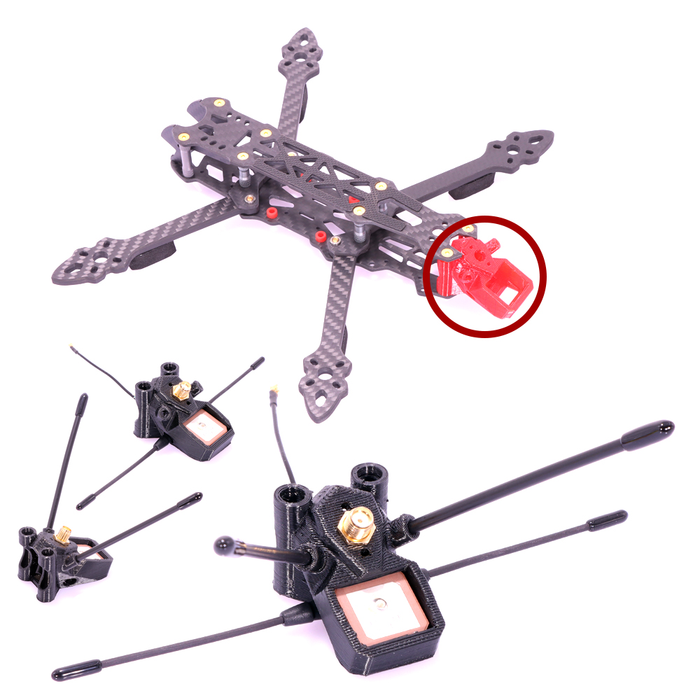 3D Printed Drone Part - Mark4 Rahmen RC Drone 3D Gedruckt