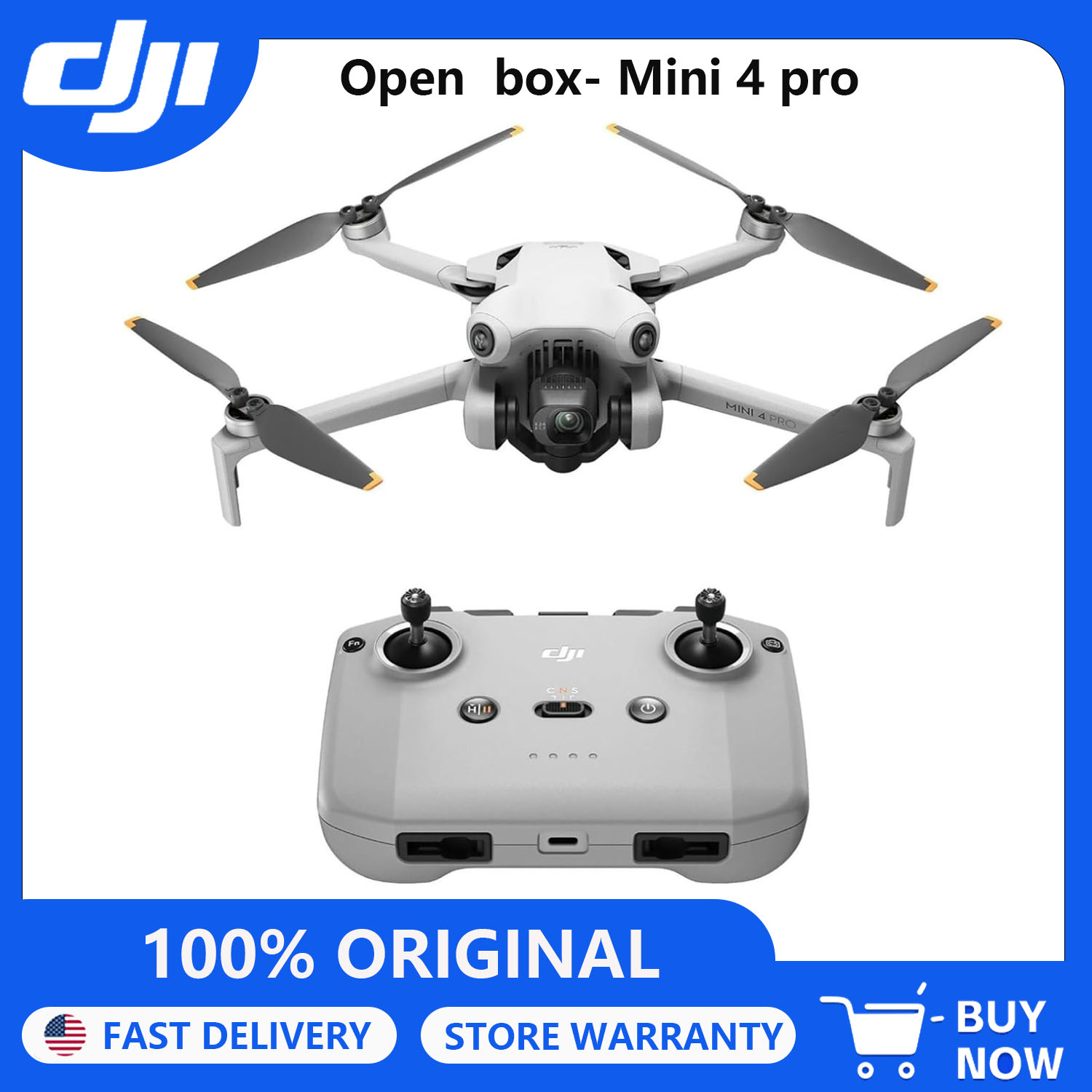 Drone Rc N2 - Open Box-DJI Drohnen Mini 4 Pro