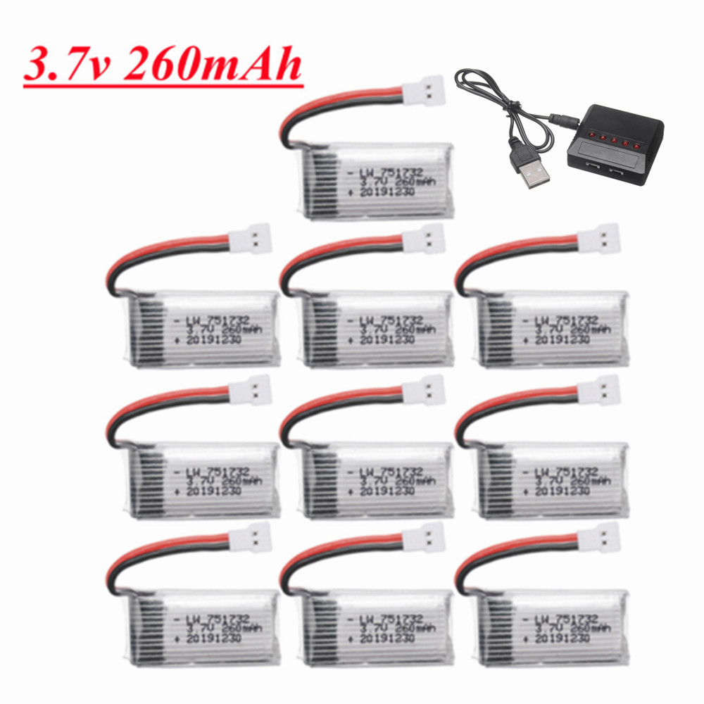H8 H36 Batterie 3,7 V 260 mAh  – Drone Reaper Rc Bewertung und Preis