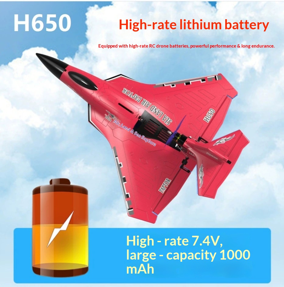 6-Kanal RC-Flugzeug H650 Rapto – Rc Wing Glider Bewertung und Preis