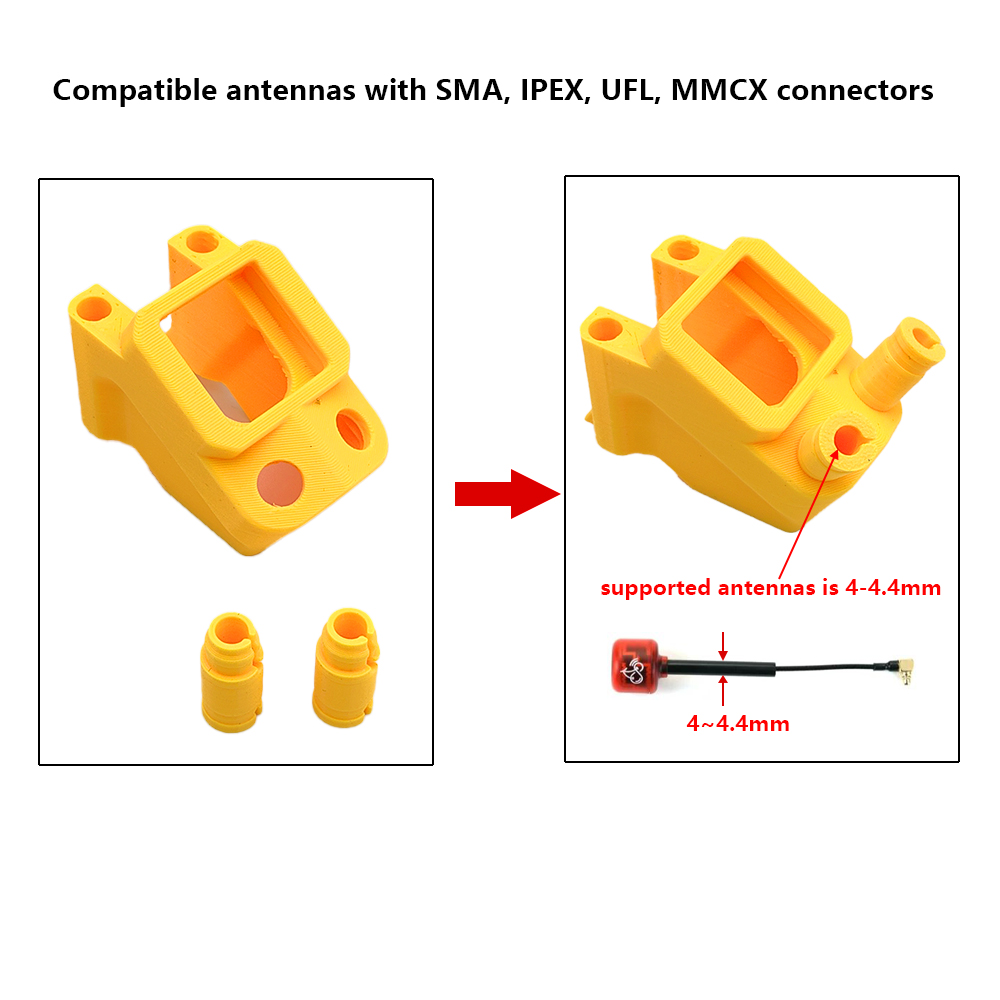 PhiSital 3D-gedruckte Teile TP – 3D Printed Drone Part Bewertung und Preis